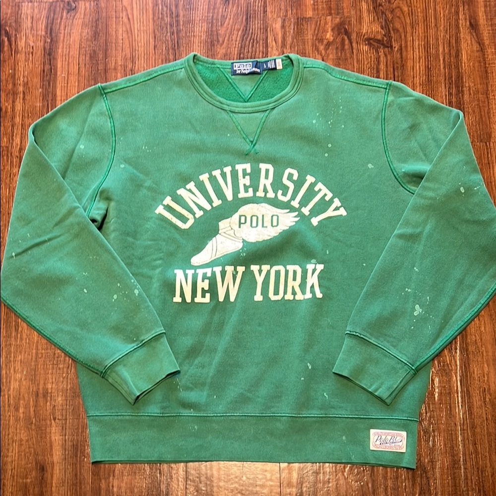 Polo by Ralph Lauren University Green Men's Sweater